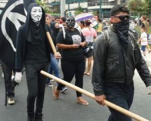 Manifestação oca como o pau  