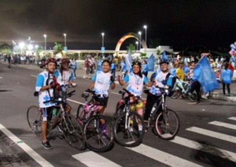 Pedalada da Inclusão mobiliza mais de 700 pessoas da Ponta Negra