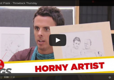 Pegadinha do auto-retrato