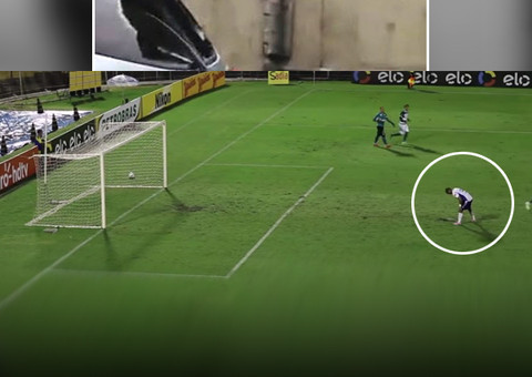 Espertão, jogador tenta enganar goleiro e se dá mal na Copa do Brasil