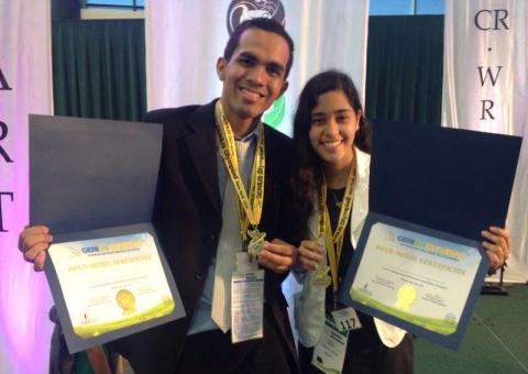 Amazonas é ouro em feira de iniciação científica nos EUA