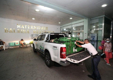 Maternidade de Manaus recebe doações de cilindros de oxigênio