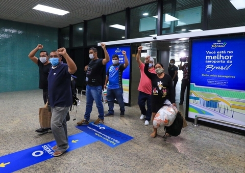 Pacientes recuperados da Covid-19 no Piauí e Pará retornam a Manaus