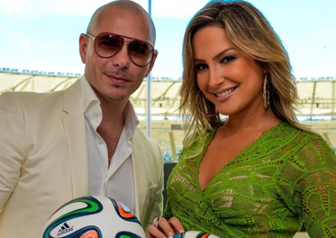 Vazam áudios da nova música da Copa com Claudia Leitte, Jennifer Lopez e Pitbull