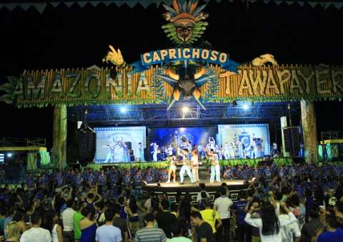 Caprichoso transforma ensaios em grandes espetáculos no curral Zeca Xibelão