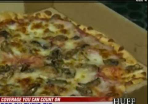 Garoto de dez anos fica chapado após comer pizza de maconha