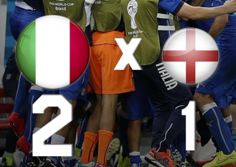 Ingleses sofrem com o calor de Manaus e são derrotados pela Itália