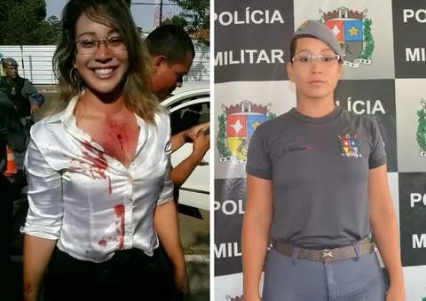 PM gata chama atenção no dia de simulação e leva tiro no peito