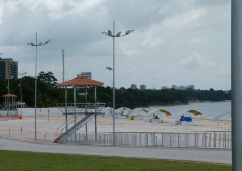 Preparativos para reabertura da Ponta Negra incluem campanha de educação