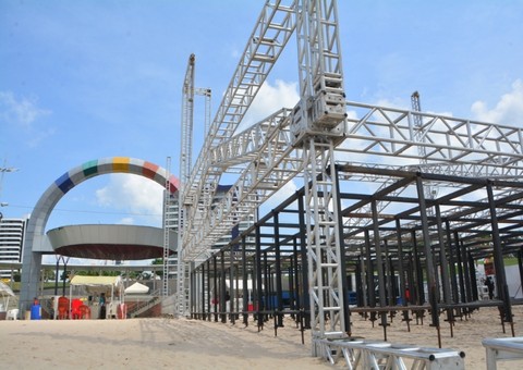 Prefeitura prepara Complexo Turístico Ponta para a festa do Réveillon