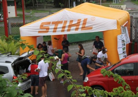 Parque Ponte dos Bilhares recebe ação de distribuição de mudas