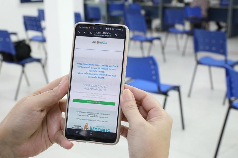 Aposentados e pensionistas da Manausprev já podem fazer agendamento online