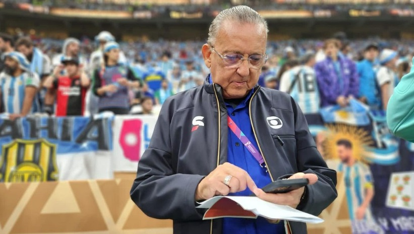 Desirée, mulher de Galvão Bueno, se declara após final