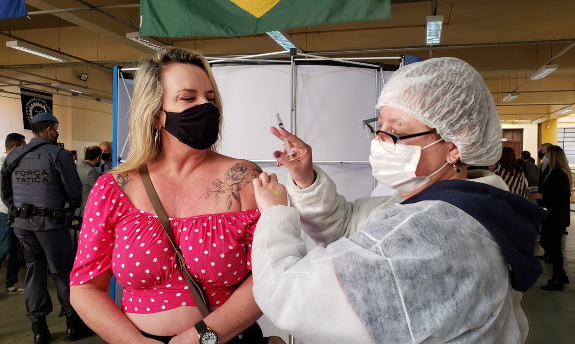 Mortes por covid-19 no Brasil caem 8% e número de casos, 5%