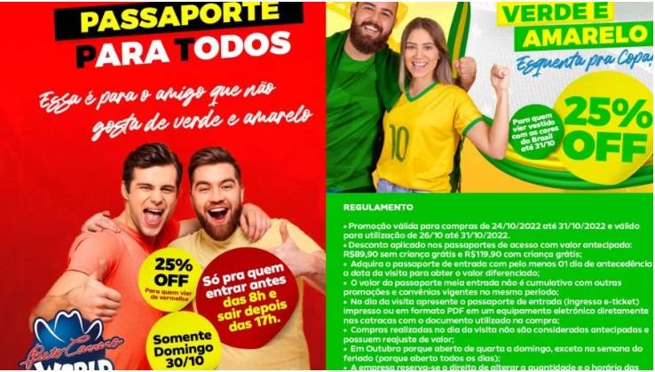 Beto Carrero dá desconto para eleitores de Lula não votarem no 2º turno