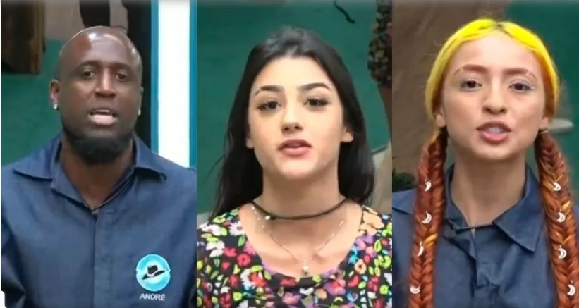 André, Bia e Ruivinha se enfrentam na roça em A Fazenda