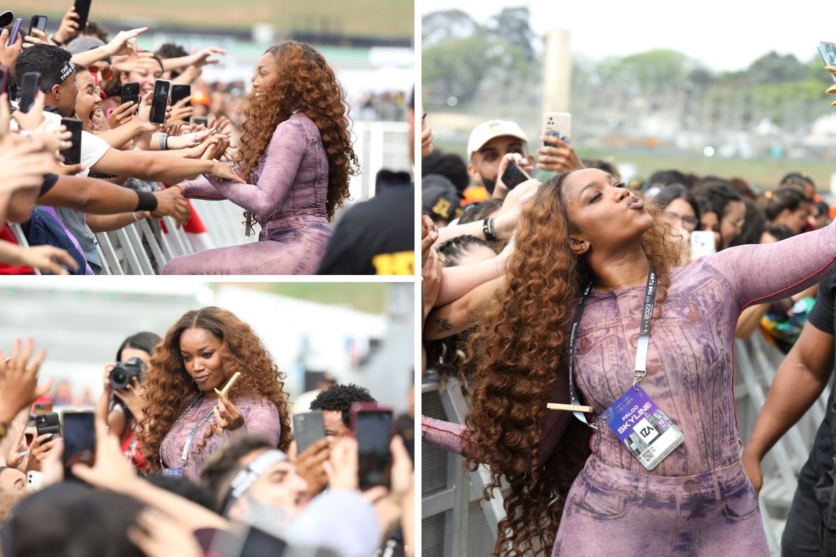 Iza, no The Town, pede fogo nos racistas e exalta cantores negros em show