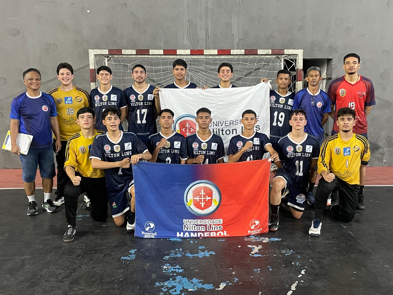 Atlética Nilton Lins é destaque em torneios nacionais de Vôlei e Handebol