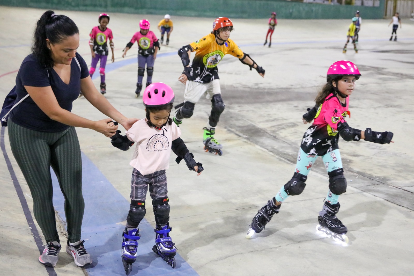 Abertas inscrições para aulas gratuitas de patins no velódromo de Manaus