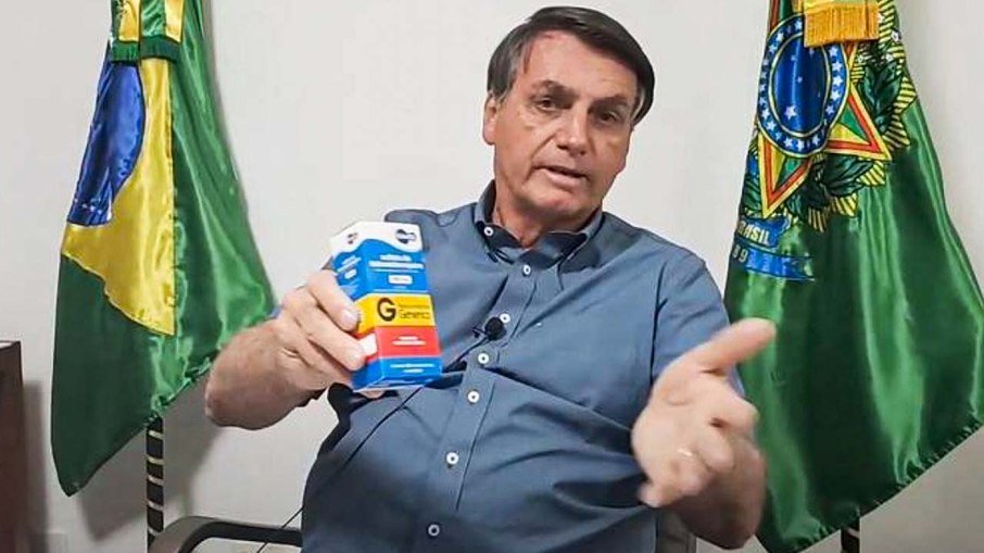 Youtube remove vídeo de Bolsonaro indicando cloroquina para Covid-19