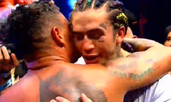 Luta entre Popó e Whindersson termina em empate; veja vídeo