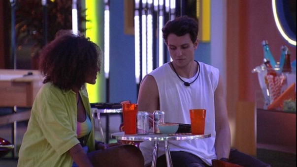 Jessi desabafa com Lucas sobre vencer prova do líder: 'É necessidade'