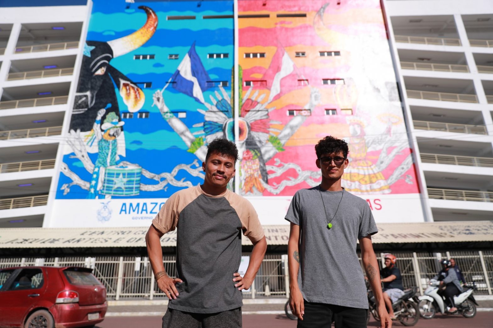 Galeria a céu aberto expõe arte em ruas e pontos turísticos de Parintins