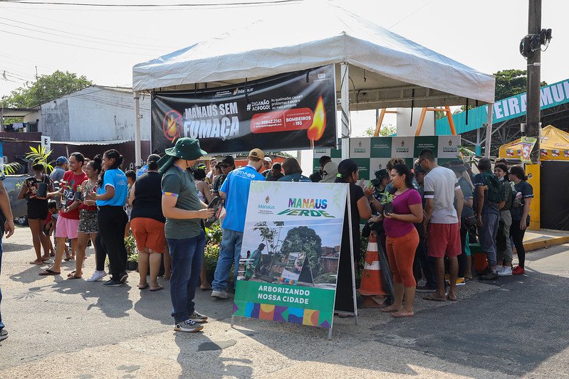 Prefeitura realiza blitz para combater queimadas urbanas em Manaus