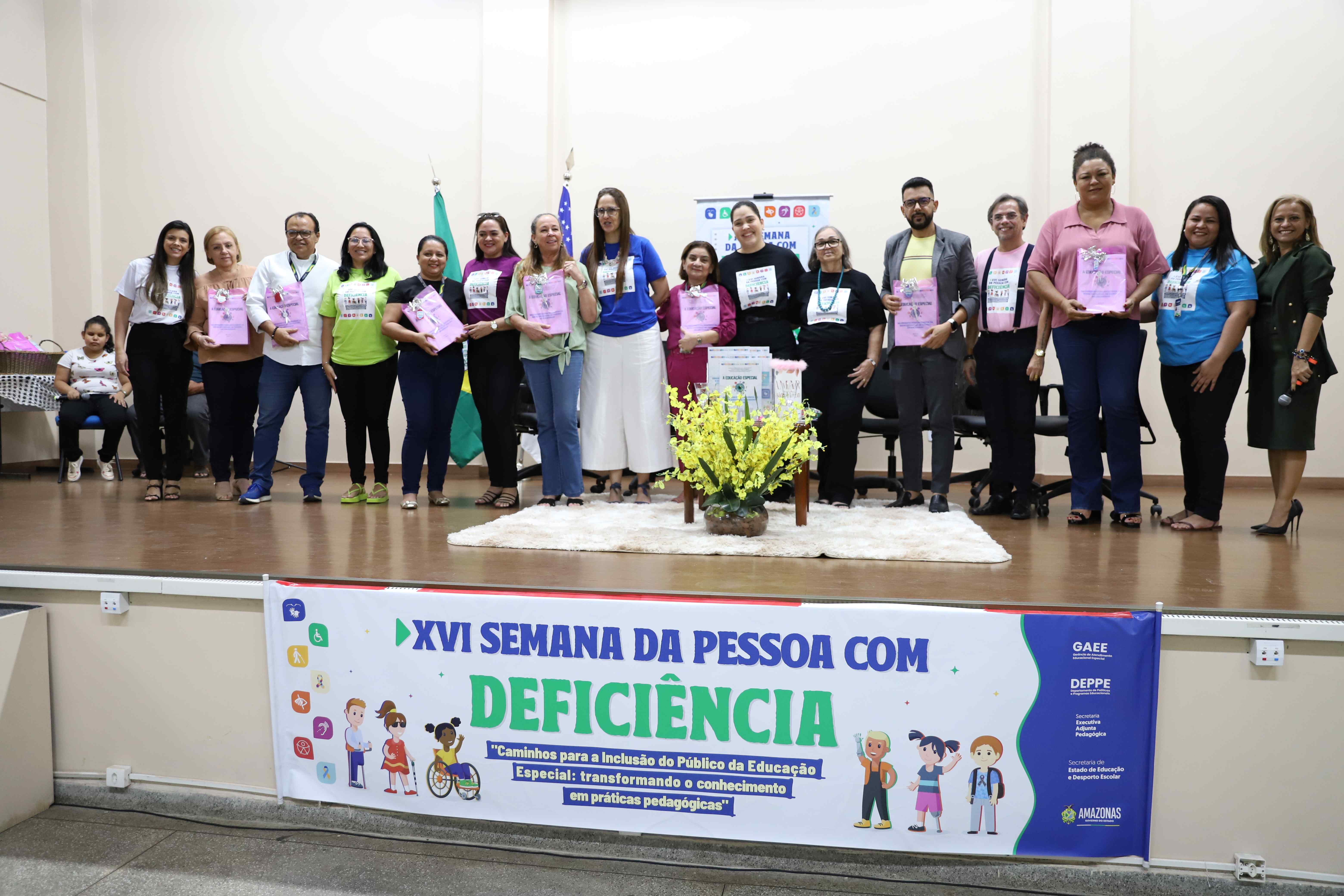 Seduc realiza abertura da 16ª Semana da Pessoa com Deficiência no Amazonas