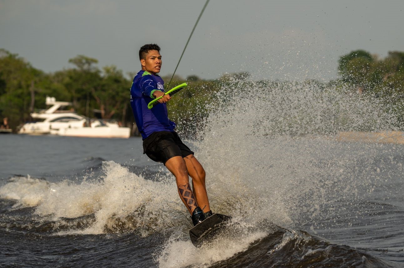 Amazonense Jajá do Wake é vice-campeão em competição nacional de wakeboard