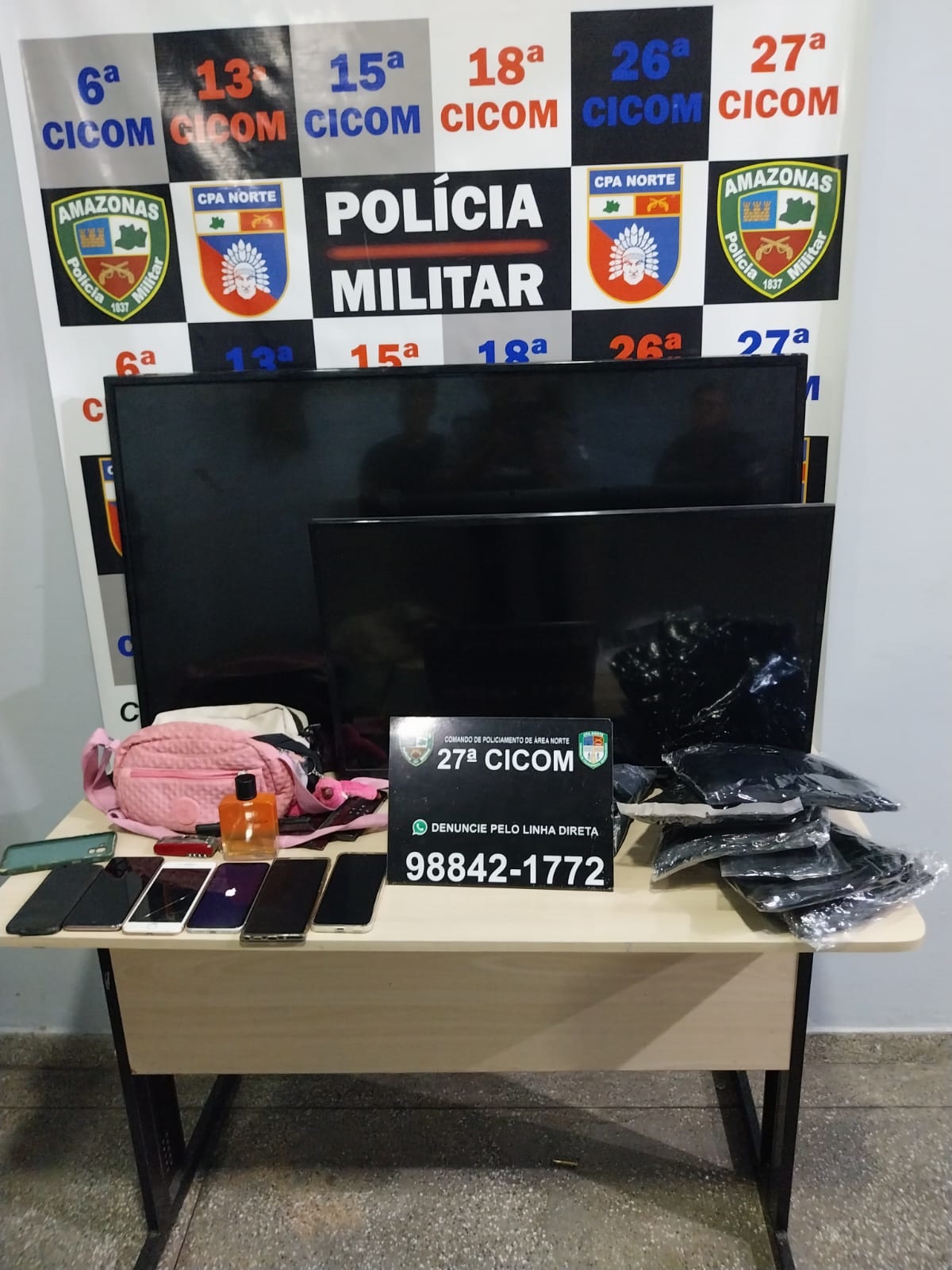 Mulheres são presas por envolvimento em roubo à casa no São José