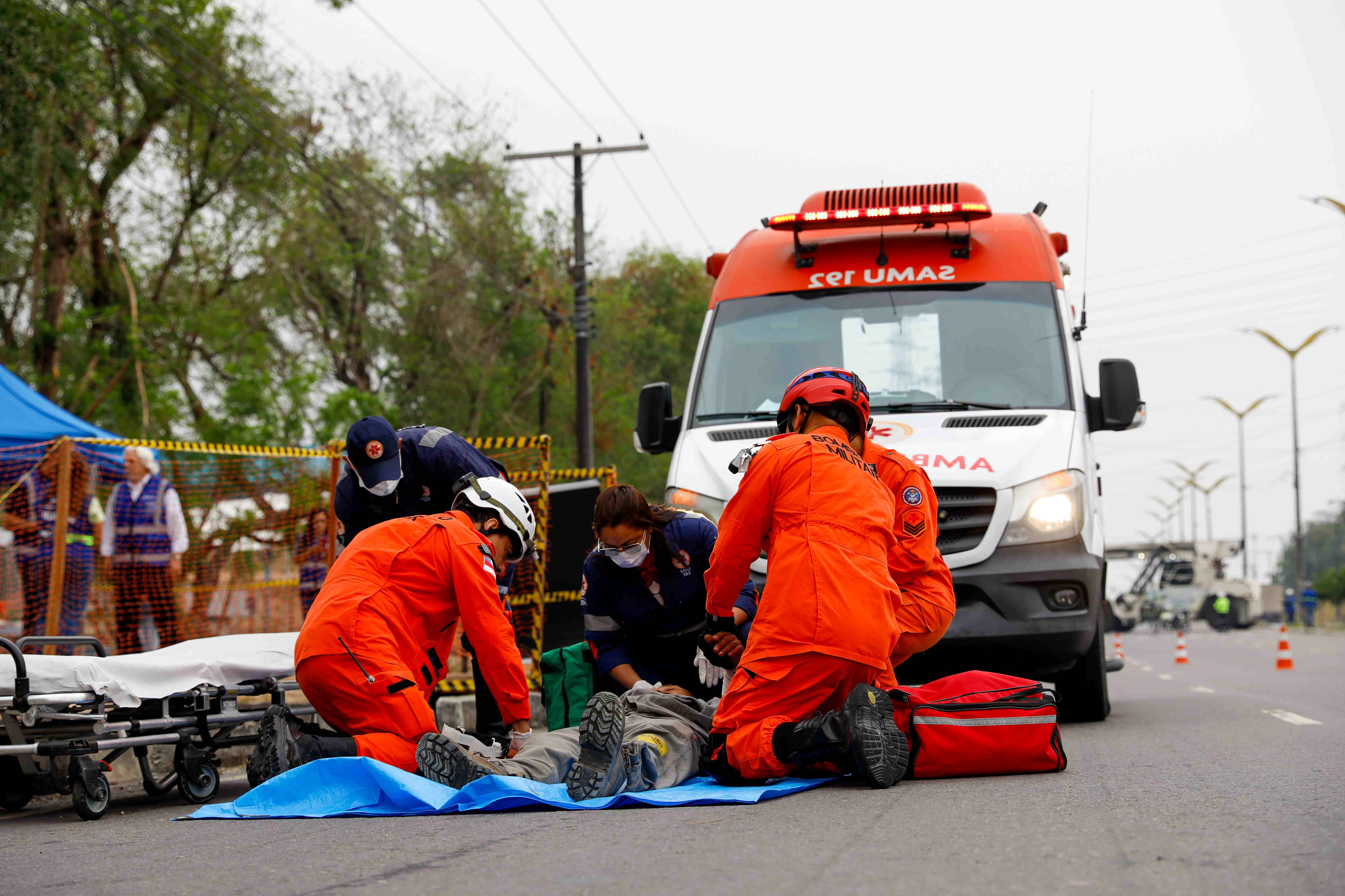 Cigás realiza  simulado de emergência na rede de gás natural
