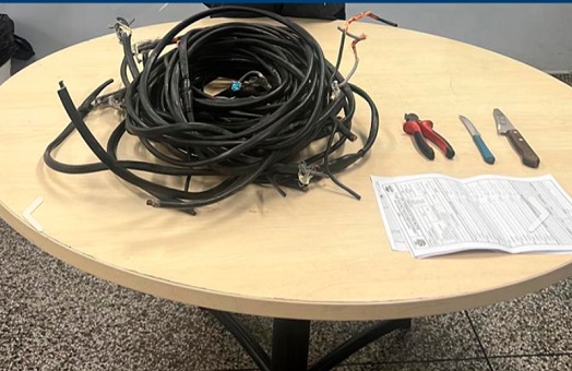 Homem é preso ao furtar cabos de energia no Planalto