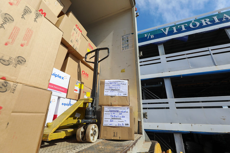 Estiagem: hospital de Eirunepé recebe 12 cilindros de oxigênio