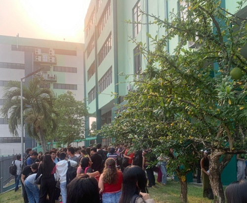 Princípio de incêndio atinge prédio da UEA na Cachoeirinha