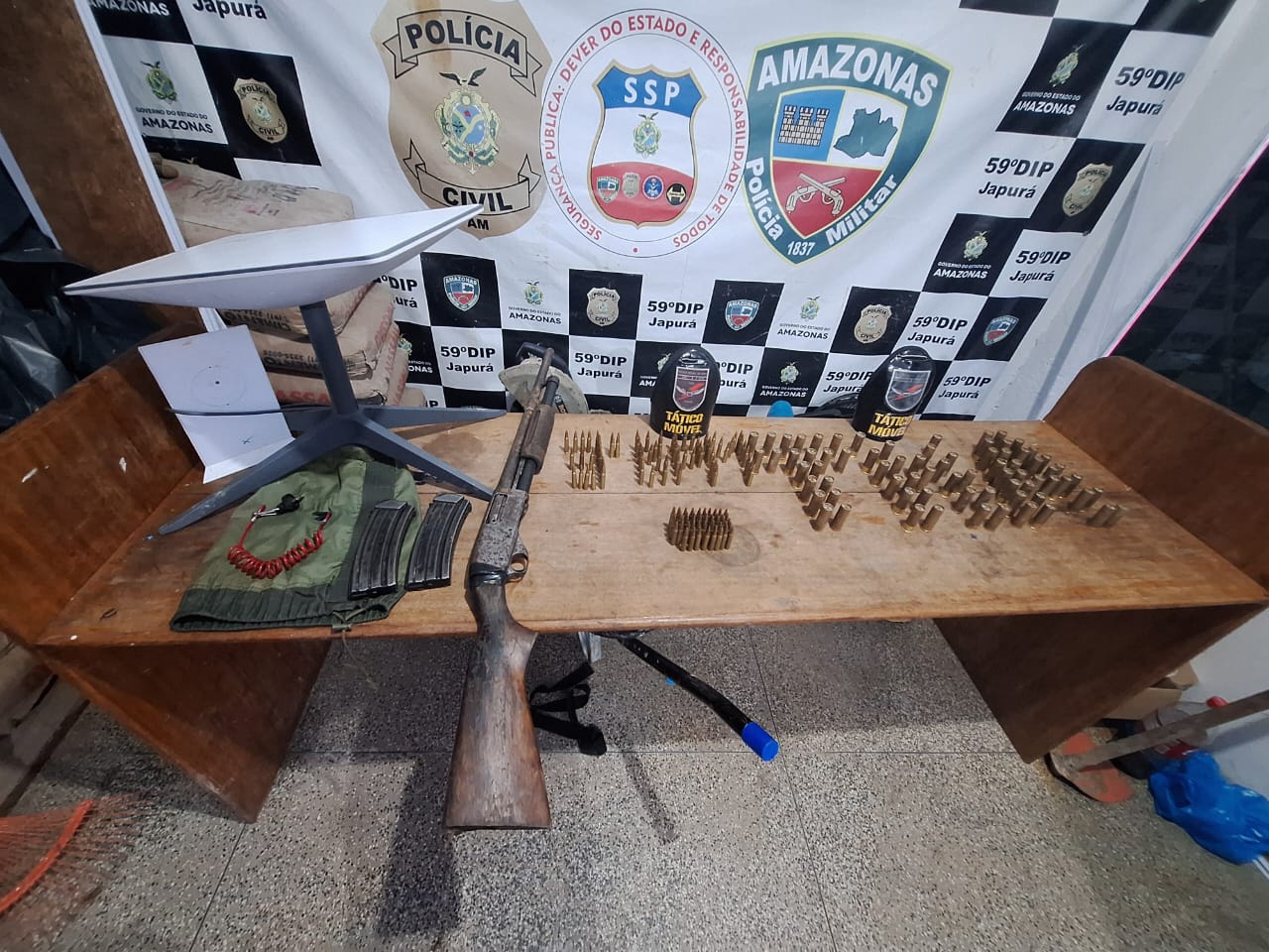 'Pirata' morre durante ataque de fuzil contra policiais em Japurá