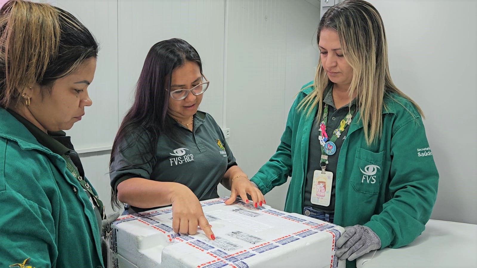 FVS distribui 16,8 mil doses de vacina contra covid-19 no Amazonas