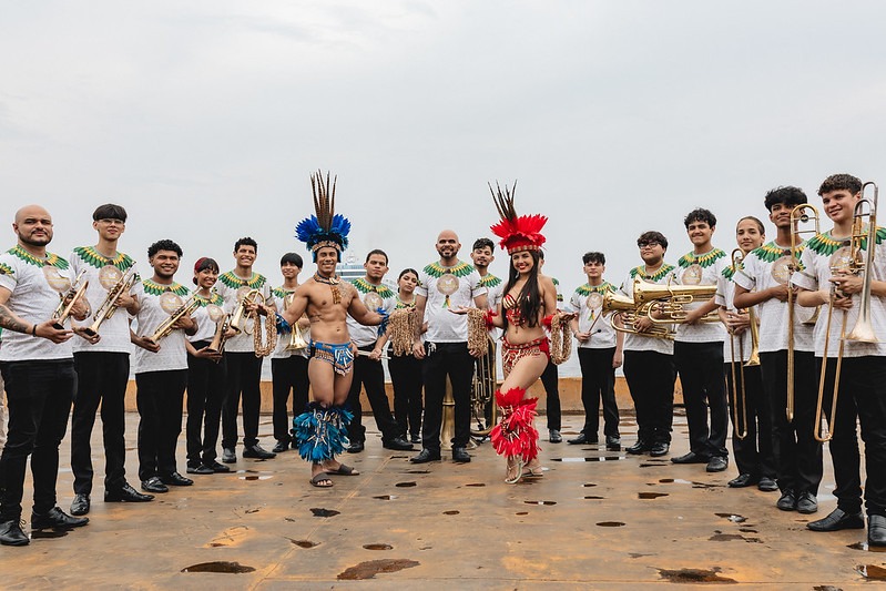 Chega a Manaus primeiro navio da Temporada de Cruzeiros 2024/2025