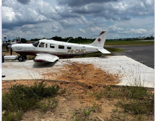 Cenipa aponta estouro em pneu como causa de queda de avião em Manaus