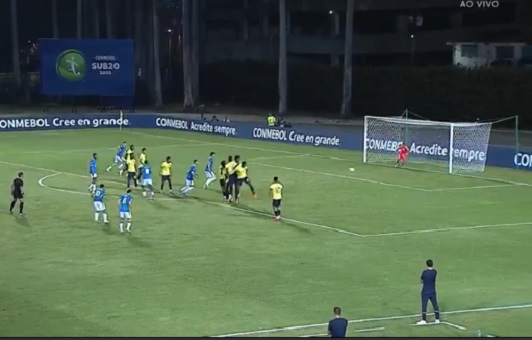 Brasil vence Equador em noite dramática e se classifica no Sul-Americano sub-20
