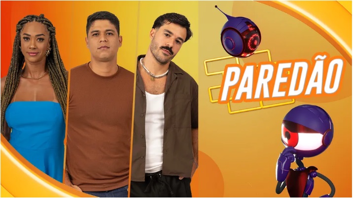 Aline, Guilherme e Mateus estão no paredão do BBB25
