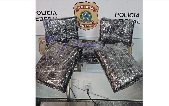 Homem que saiu de Manaus com 6,3 kg de maconha é preso em aeroporto do RJ