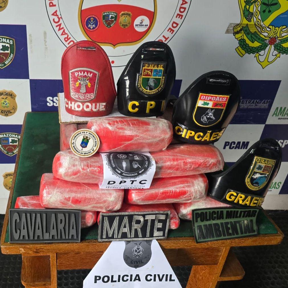 Homem é preso com mais de R$ 500 mil em drogas escondidas em malas em Coari