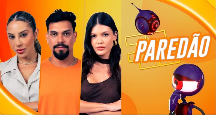 Renata, Vinicius e Vitória Strada estão no paredão do BBB25