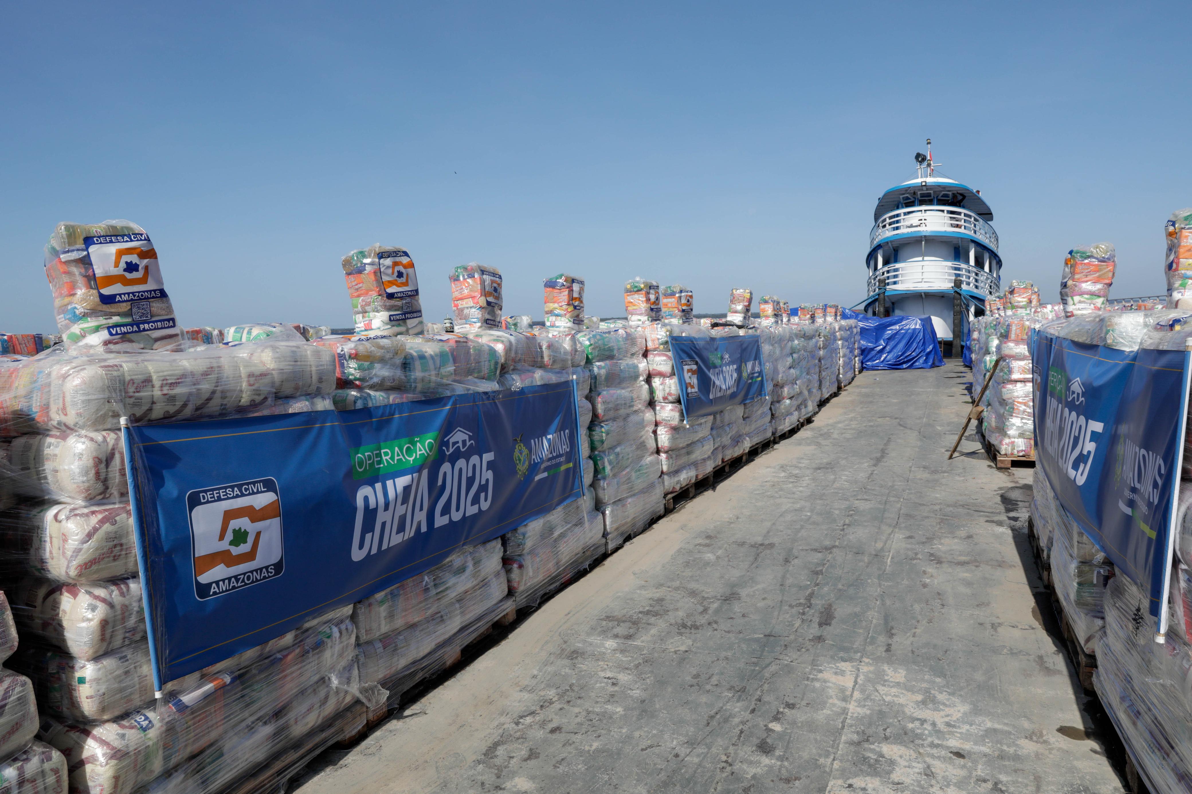 Cheia 2025: mais de 92,4 mil pessoas são afetadas no Amazonas