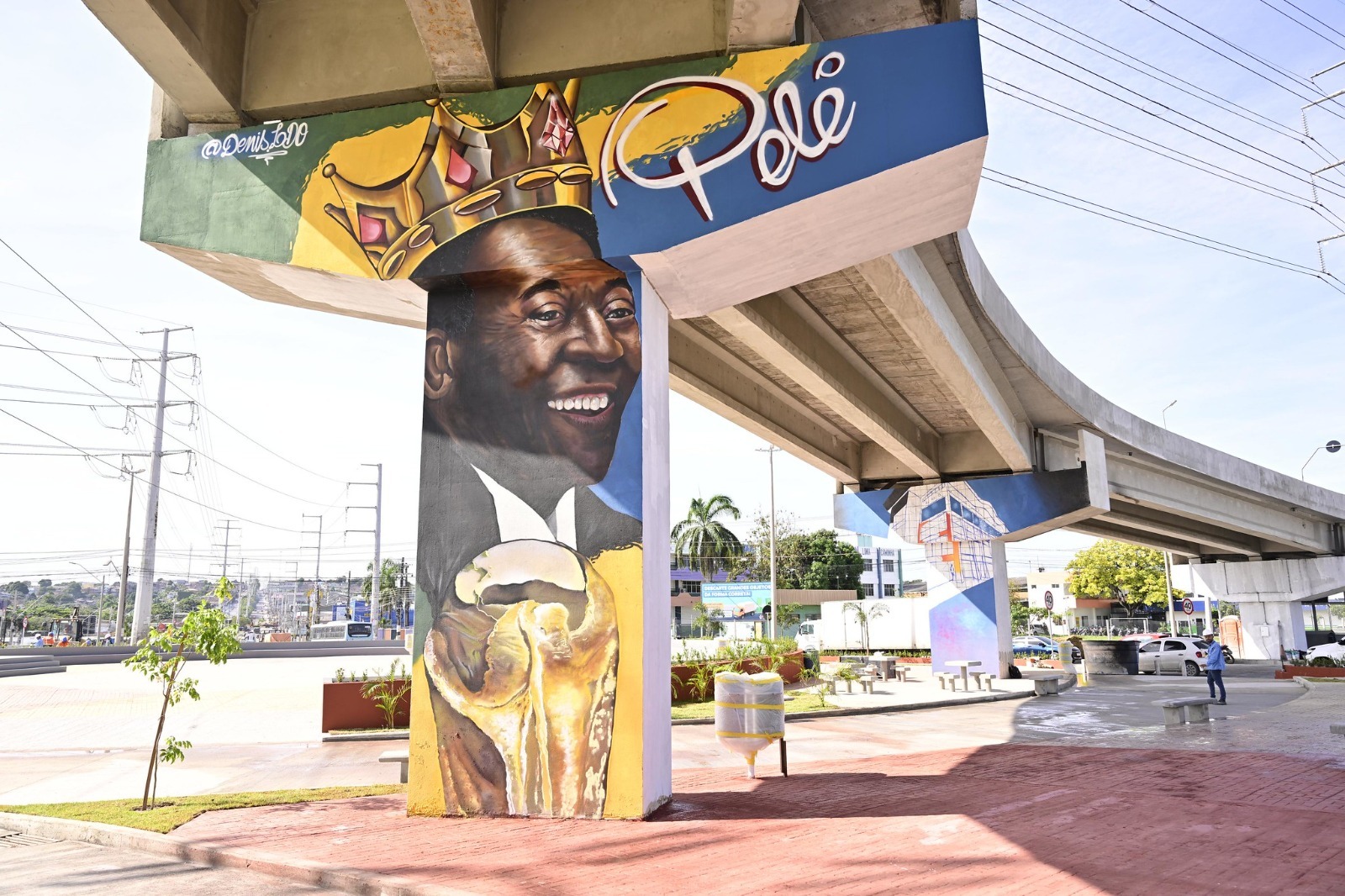 Viaduto Rei Pelé será inaugurado nesta quarta