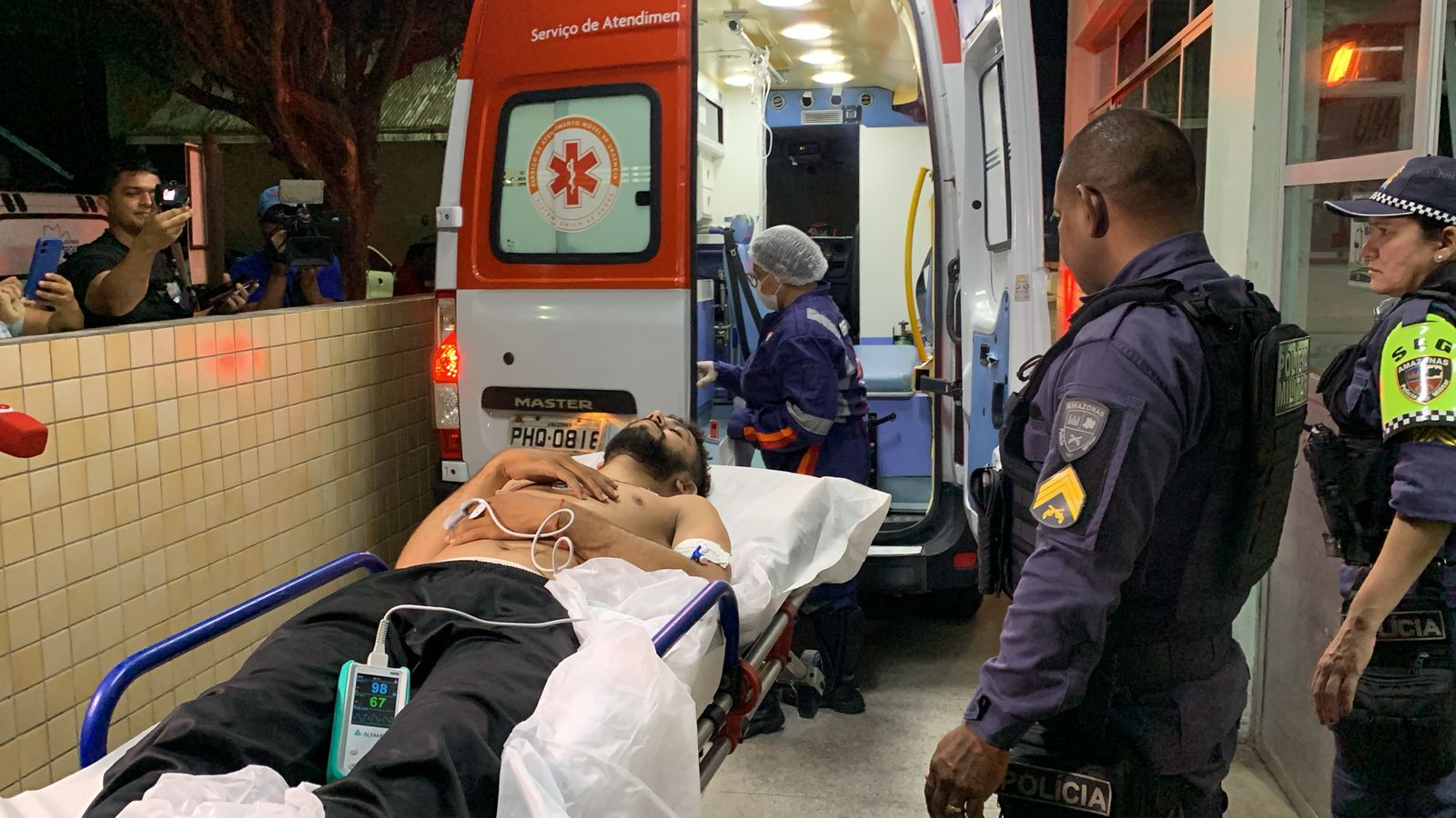 Segundo suspeito de assalto é preso após pedir ajuda no Hospital Tropical