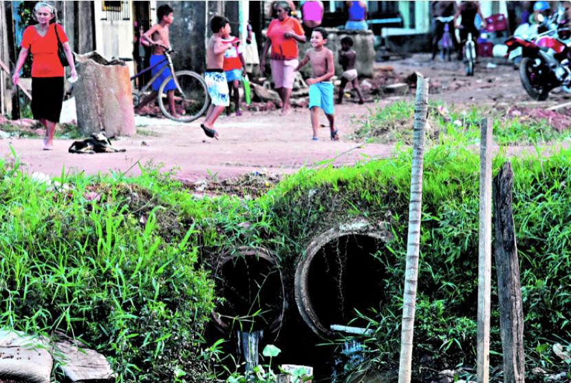 Sede da COP30, Belém tem mais de 200 mil habitantes em condições inadequadas de esgoto