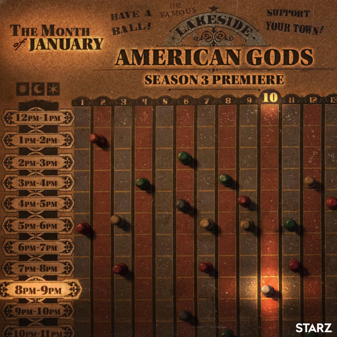 3ª temporada de American Gods tem data oficial de estreia; confira