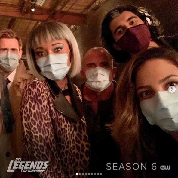 DC: Retomadas as filmagens da 6ª temporada de Legends of Tomorrow